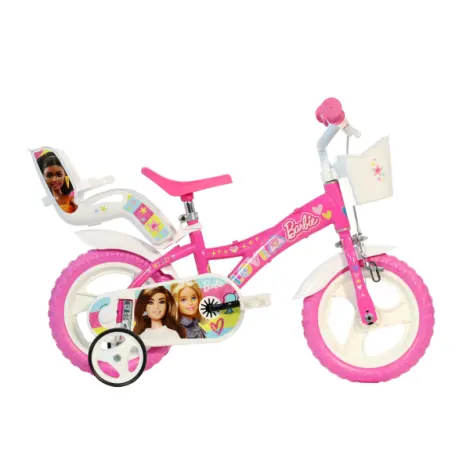 Bicicleta copii 3-5 ani, 12 inch, Barbie, DB612GL02BA