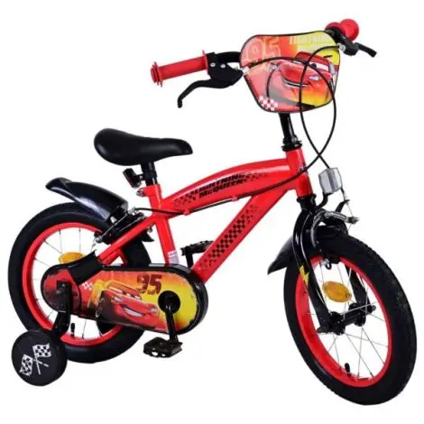 Bicicleta copii 3-5 ani, 14 inch, Cars, EandL CYCLES 21498SAFW