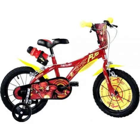 Bicicleta copii 4-6 ani, 16 inch, Flash, Dino Bikes DB616FH