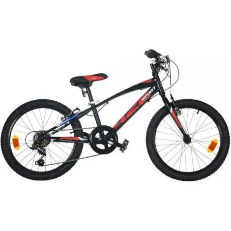 Bicicleta copii 6-9 ani, 20 inch, Mtb Baieti Sport Negru, Dino Bikes DB420U04BK