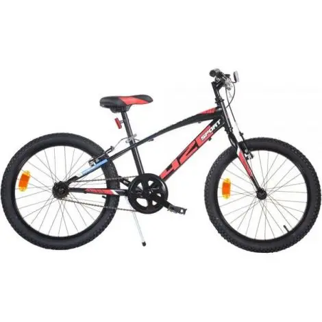 Bicicleta copii 6-9 ani, 20 inch, Mtb Baieti Sport Negru, Dino Bikes DB420U04SCBK