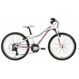 Bicicleta copii 9-12 ani, 24 inch, Senza Deep Violet Aqua Teal Pearl White, Silverback S79SB201567B