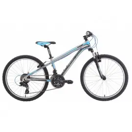 Bicicleta copii 9-12 ani, 24 inch, Spyke Scuba Bleu Citrus Orange Electric Blue, Silverback S74SB201566A