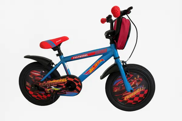 Bicicleta copii Belderia Fastwheel, culoare albastru, roata 18 , cadru din otel