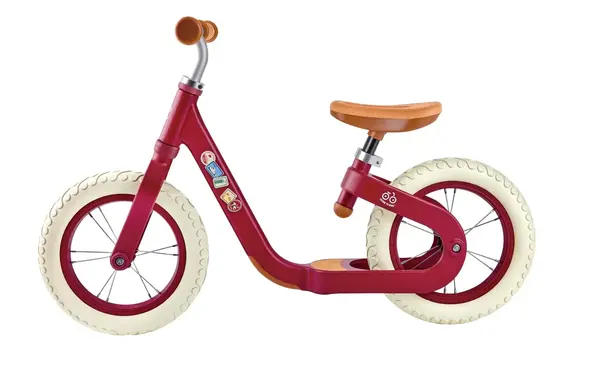 Bicicleta copii Hape, echilibru, fara pedale, rosu KID035638, la doar 756,00 lei
