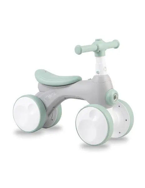Bicicleta copii Momi Tobis, lumini, sunete si balonase, verde KID035288, la doar 213,00 lei