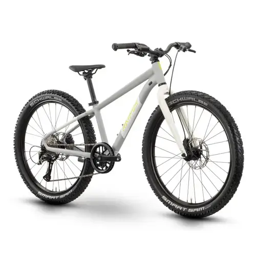 Bicicleta Copii Raymon Yanga 24 Pro 2025, roti 24 Inch, 8 viteze, Gri