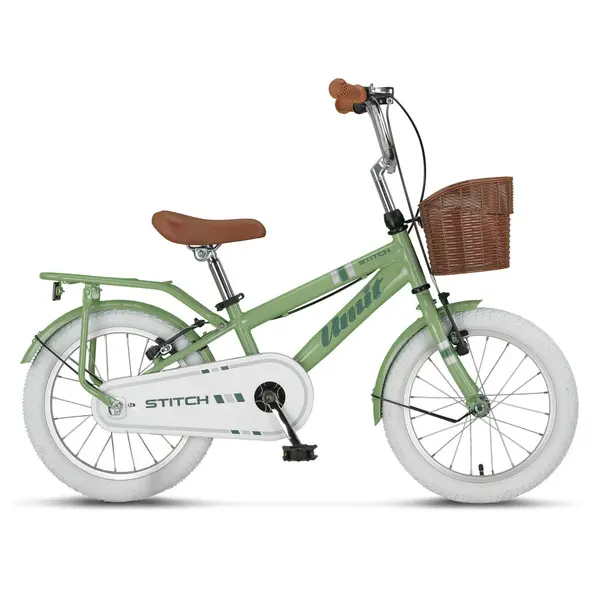 Bicicleta copii Umit Stitch Man, culoare verde, roata 20 , cadru otel