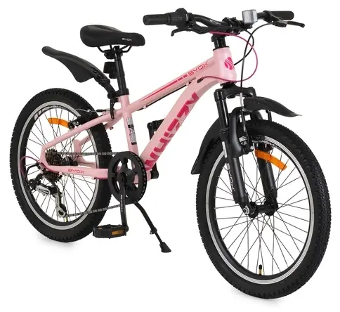 Bicicletă cu viteze Byox Whizzy - 20'', roz