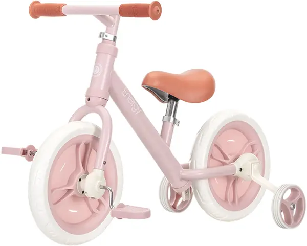 Bicicletă de echilibru 2 în 1 Lorelli - Energy, roz