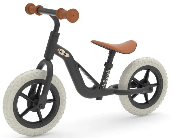 Bicicletă de echilibru Chillafish Charlie - Neagră