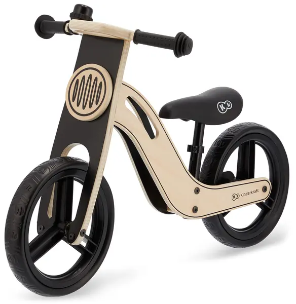 Bicicleta de echilibru KinderKraft Uniq - Natural