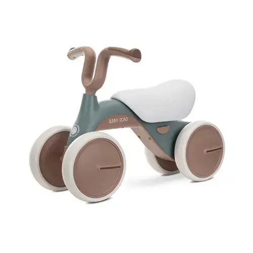 Bicicleta de echilibru Lorelli Sunny Road, 12-36 luni, scaun reglabil, lumini si muzica, Bej