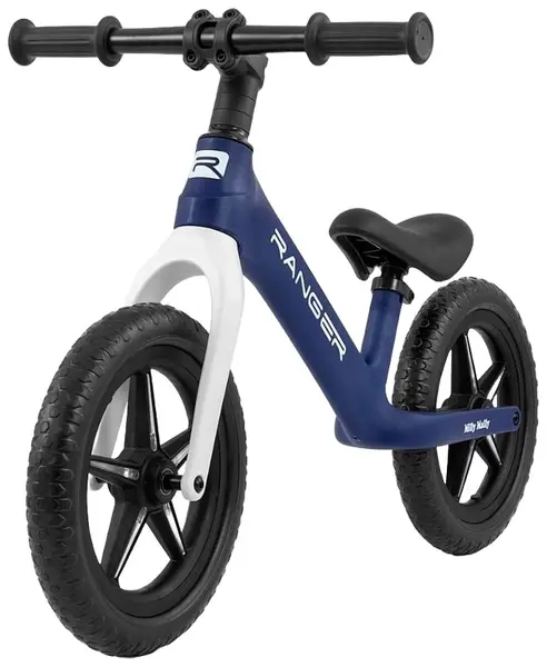 Bicicletă de echilibru Milly Mally - Ranger LED, albastru