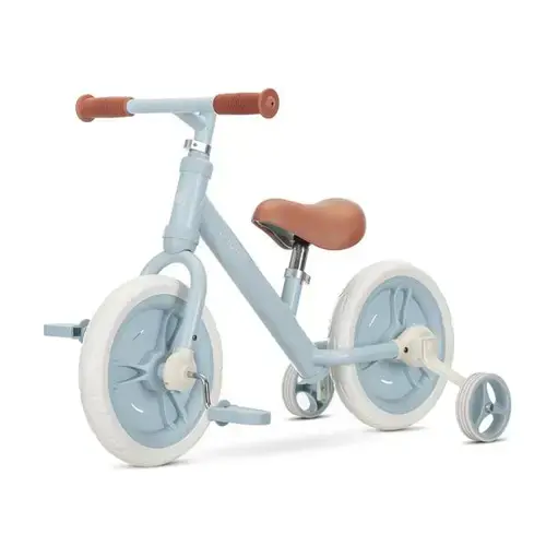 Bicicleta de tranzitie 2in1 Lorelli Energy, cu pedale si roti auxiliare, 2-5 Ani, Albastru