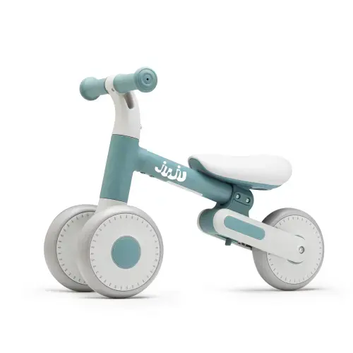 Bicicleta fara pedale pentru copii Juju Dody, varsta 1-3 ani, ajustabila 2 pozitii, Albastru