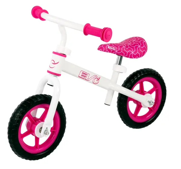 Bicicleta fara pedale, pentru echilibru, Evo, Roz