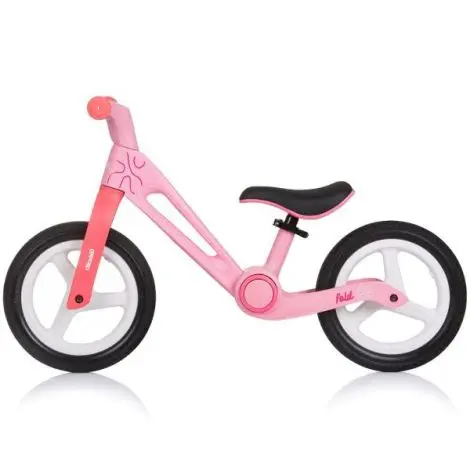 Bicicleta fara pedale pliabila Chipolino Fold X pink