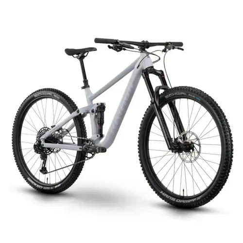 Bicicleta Full Suspension Raymon Yara 150 Ultra 2025, roti 29 inch, cadru M, 12 viteze, Alb