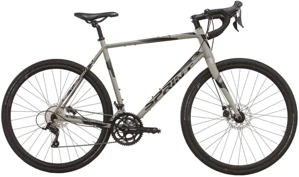 Bicicletă Gravel SPRINT - Whisper Team Sora, 28", 560 mm, gri
