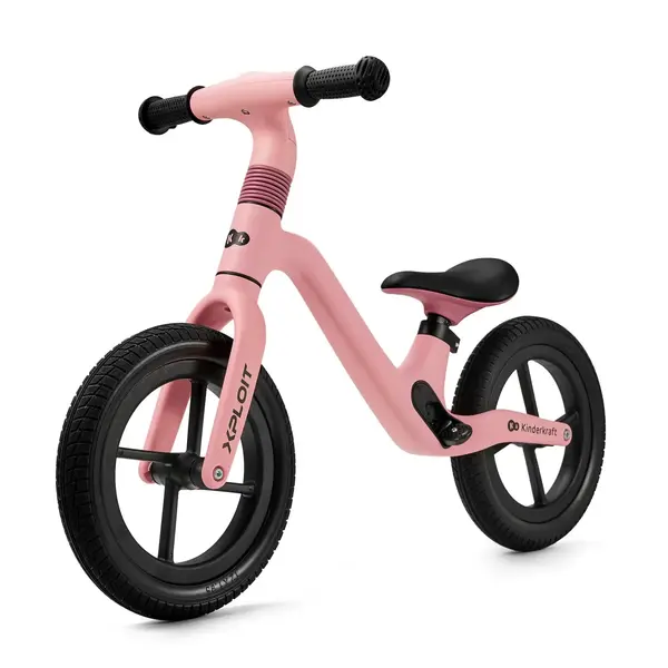 Bicicleta Kinderkraft Xpoit, fara pedale, echilibru, roz KID924998, la doar 477,00 lei