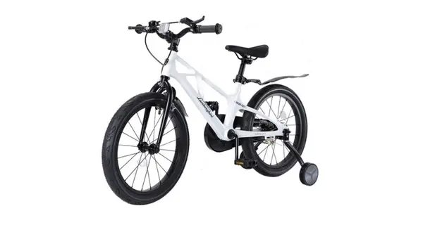 Bicicleta lamborghini 16 inch, cadru magneziu, alba