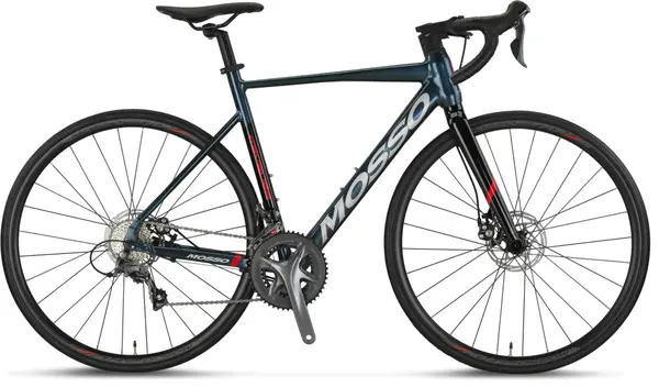 Bicicleta Mosso cursiera Cavalier Claris,roata 28 ,16 viteze, cadru 560mm din aluminiu,albastru,frana disc