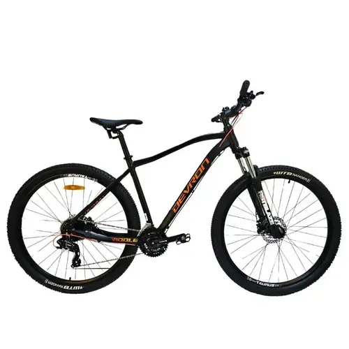 Bicicleta Mtb Devron Riddle RM2.7, roti 27.5 Inch, cadru L, 18 viteze, Negru