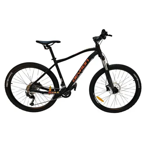 Bicicleta Mtb Devron Riddle RM3.7 2024, roti 27.5 Inch, cadru L, 18 viteze, Negru