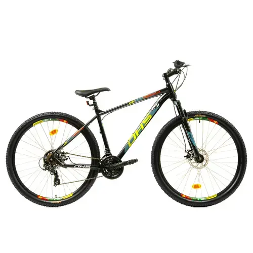 Bicicleta Mtb Dhs 2905 - 29 inch, M, Negru/Verde
