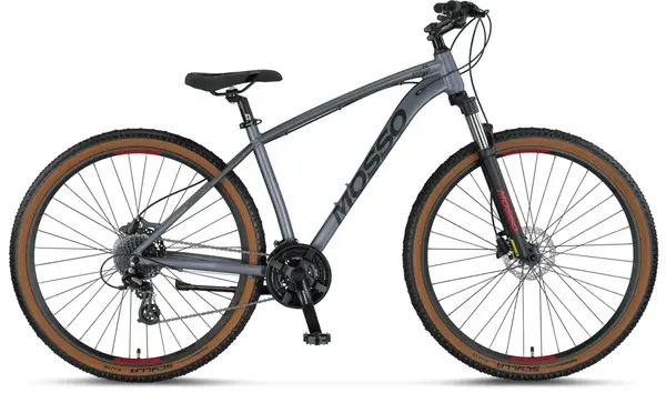 Bicicleta MTB Mosso Raceline Man Hidraulic, roata 29 , cadru 20 din aluminiu, culoare gri inchis