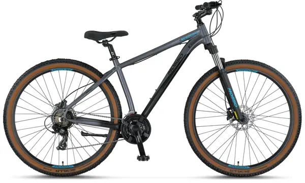 Bicicleta MTB Mosso Wildfire Man Hidraulic, roata 29 , cadru 20 din aluminiu, culoare gri mat