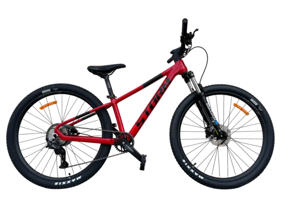 Bicicleta MTB Storm Raptor 1.0, 27.5 Inch, Cadru 13, Frane Hidraulice, Rosu Negru