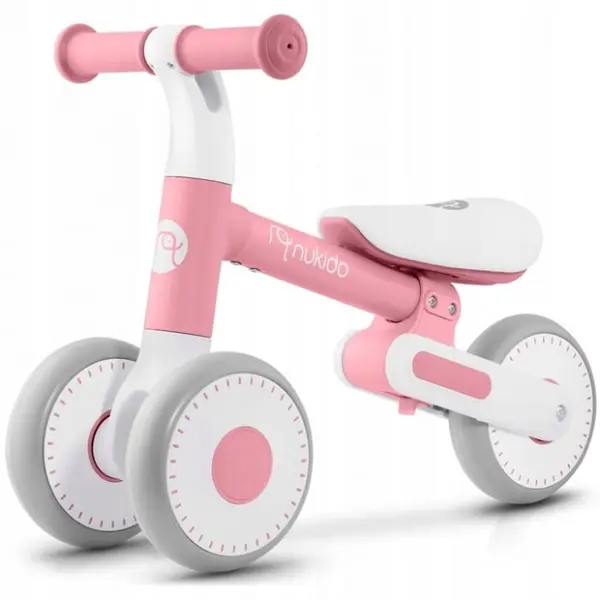 Bicicleta Nukido NK-603, echilibru, fara pedale, roti EVA, roz KID621247, la doar 223,00 lei