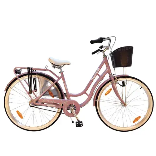 Bicicleta Oras Devron Grazia AL N3, roti 28 inch, cadru aluminiu M 420mm, frana V - Brake, Roz
