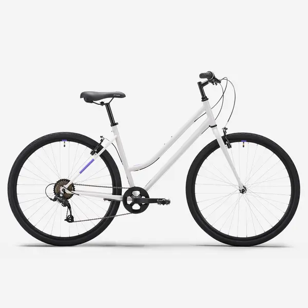 Bicicletă polivalentă cadru jos EXPL 50 Gri