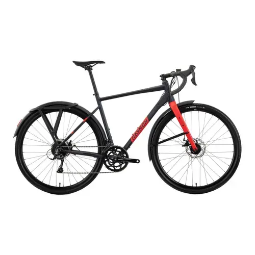 Bicicleta Sosea Ciclocross Raymon Territ Street 2025, roti 28 Inch, cadru M, 18 viteze, Albastru