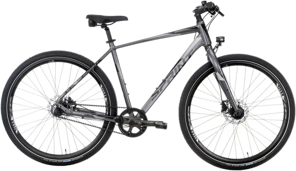 Bicicletă urbană SPRINT - Sintero MAN N3, 28'', 520 mm, gri