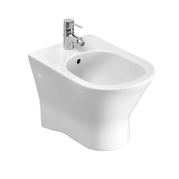 Bideu Roca Nexo A357645000, suspendat, cu orificiu pentru baterie standard, Alb