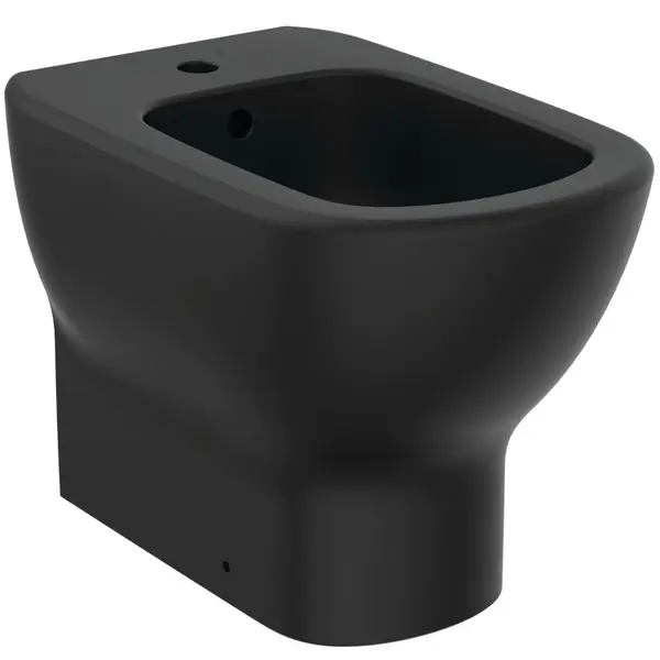 Bideu stativ Ideal Standard Tesi back to wall negru mat