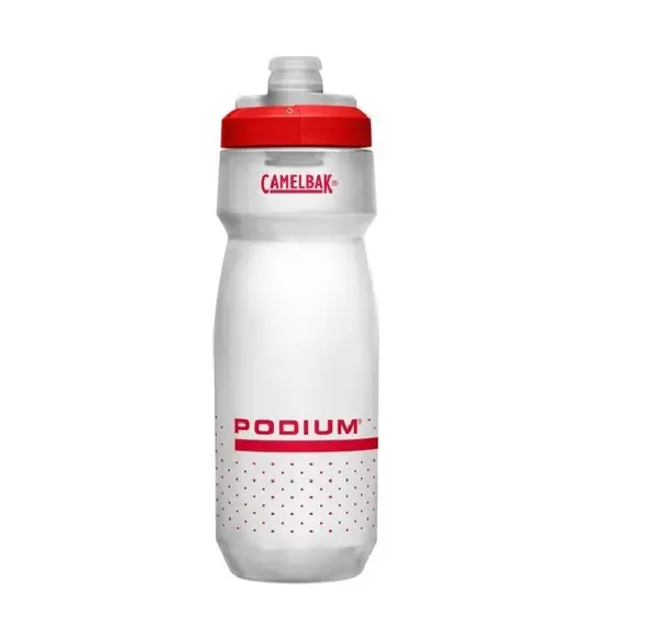 Bidon apa Camelbak Podium, 710ml, alb rosu