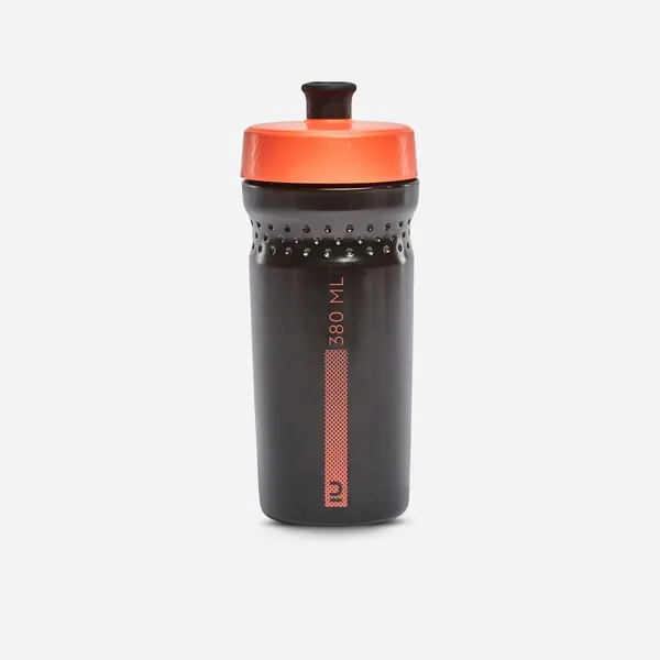 Bidon ciclism 500 380 ml Negru-Portocaliu Copii
