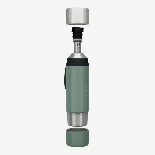 Bidon din inox cu filtru pentru ceai Drumeție și Camping 900 1L