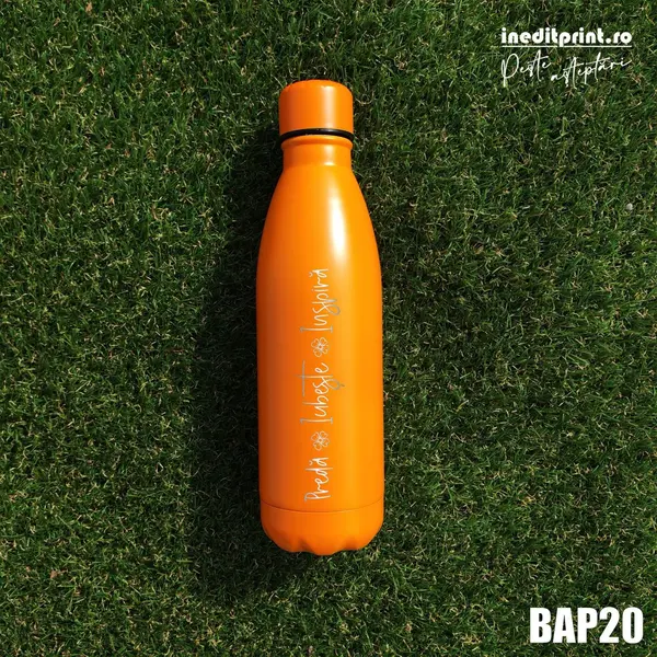 Bidon Termos personalizat BAP20 Bidon portocaliu