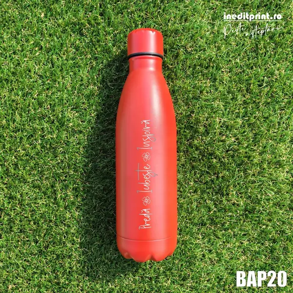 Bidon Termos personalizat BAP20 Bidon rosu
