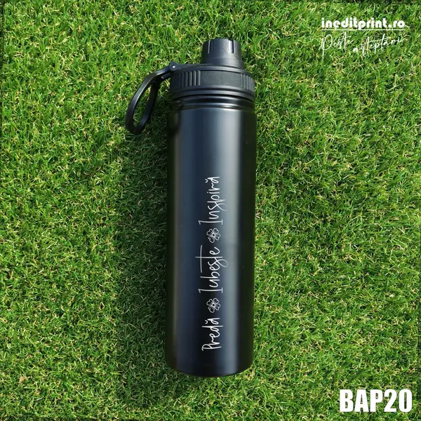 Bidon Termos personalizat BAP20 Termos negru