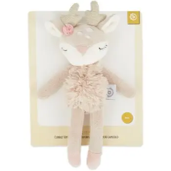 Bieco Toy with Rattle Fawn Ella jucărie de pluș cu zornăitoare