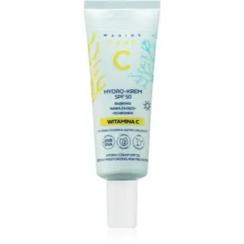 Bielenda C Marine Care Hydro-cream deeply moisturizing and protective SPF 50 hidratant si pentru protectie solara cu vitamina C