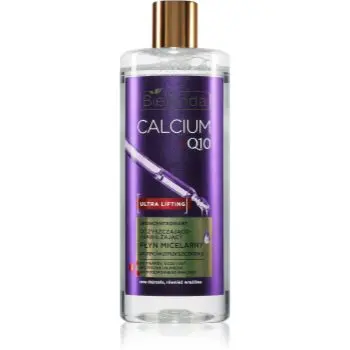 Bielenda Calcium + Q10 Concentrated cleansing and moisturizing micellar fluid emulsie micelara pentru curatare cu efect antirid