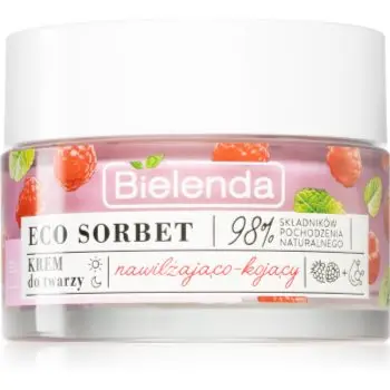 Bielenda Eco Sorbet Raspberry crema calmanta si hidratanta faciale